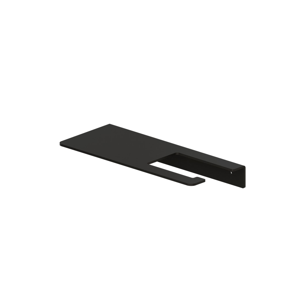 Imagen 1 de Portarrollos sin tapa con tornillos Etna Beltrán - Negro Negro