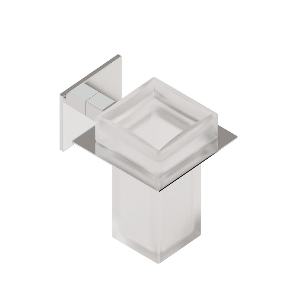 Imagen 1 de Portacepillos de pared Mónaco Beltrán - Cromo Cromo