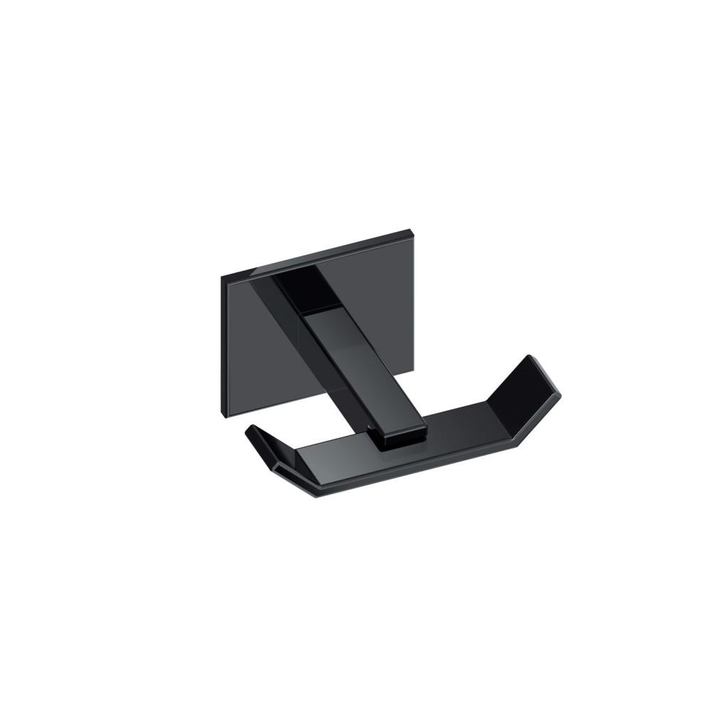 Imagen 1 de Percha individual adhesiva Mónaco Beltrán - Negro Negro