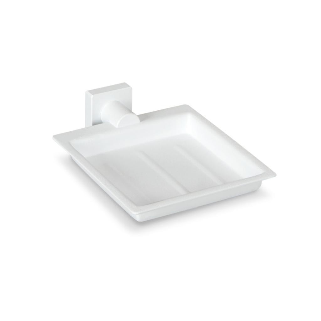 Jabonera de pared Praga Beltrán - Blanco Blanco-1