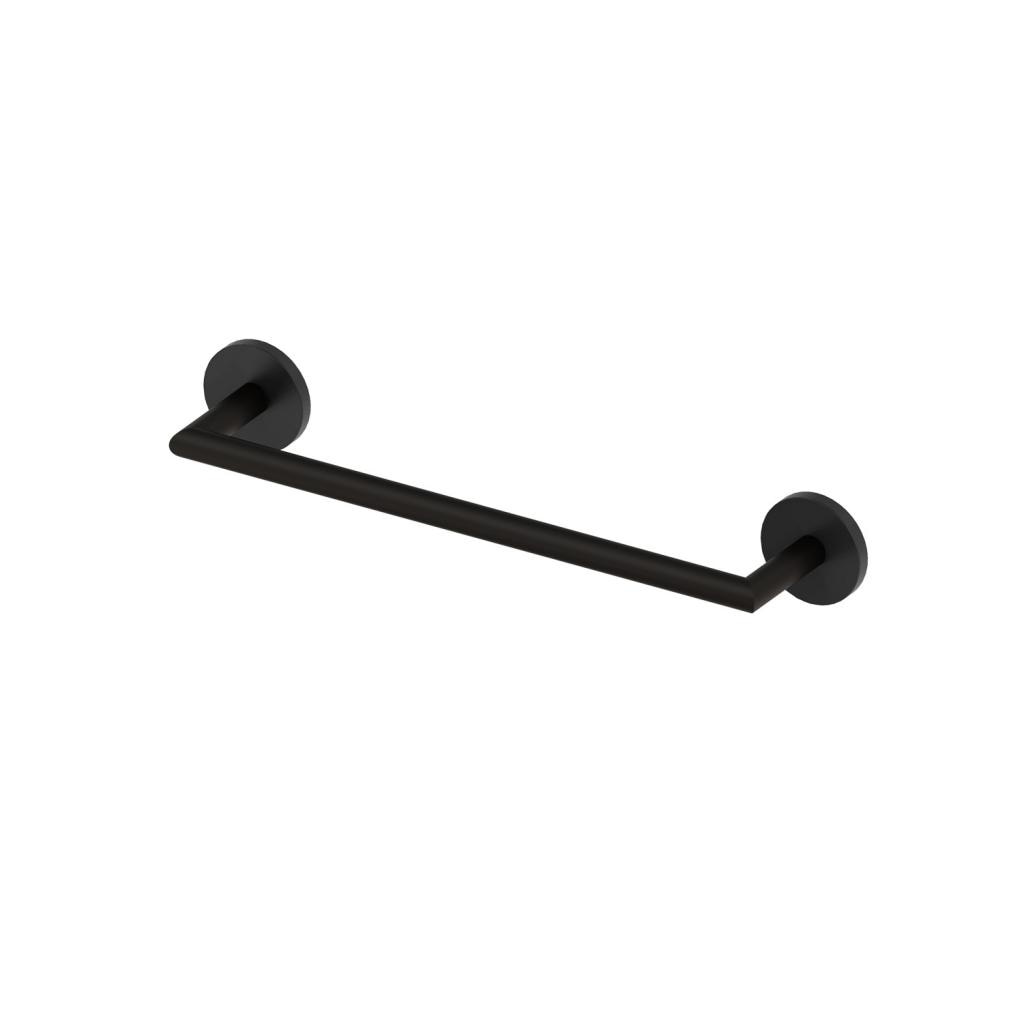 Imagen 1 de Toallero de barra con adhesivo Rimini Beltrán - Negro 29,5 cm Negro