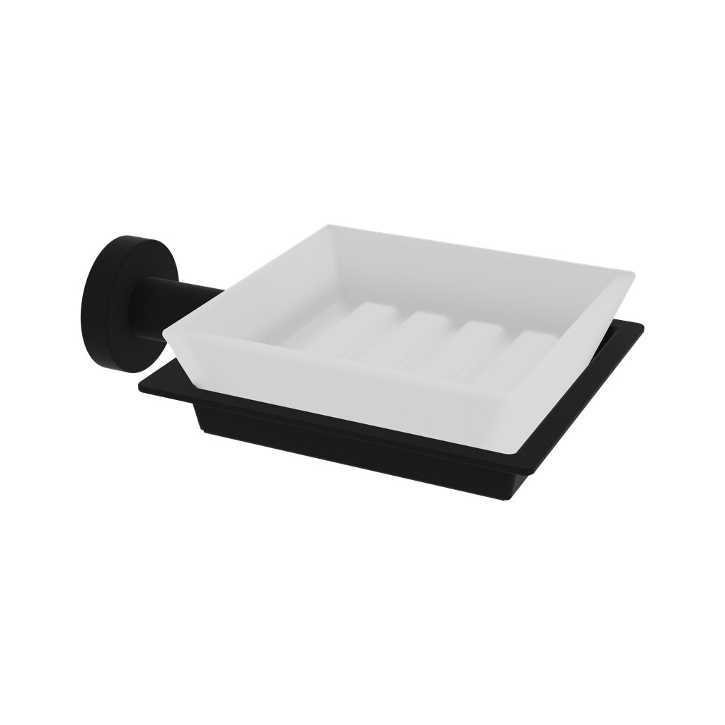 Imagen 0 de Jabonera de pared Rimini Beltrán Negro