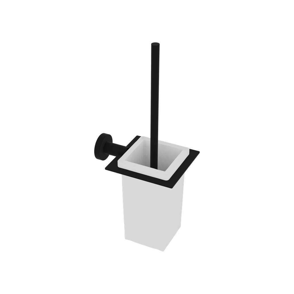 Imagen 1 de Escobillero de pared con tornillo Rimini Beltrán - Negro Negro