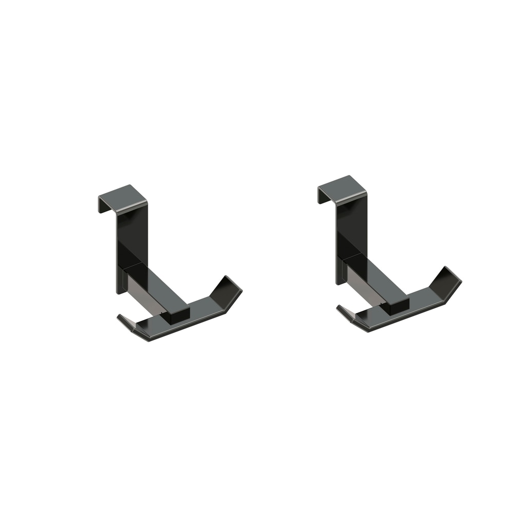 Imagen 1 de Set de 2 perchas individuales para colgar Niza Beltrán - Negro Negro
