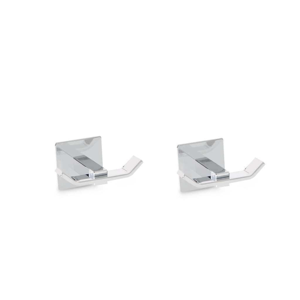 Imagen 1 de Set de 2 perchas individuales Mónaco Adhesivo Beltrán - Cromo Cromo
