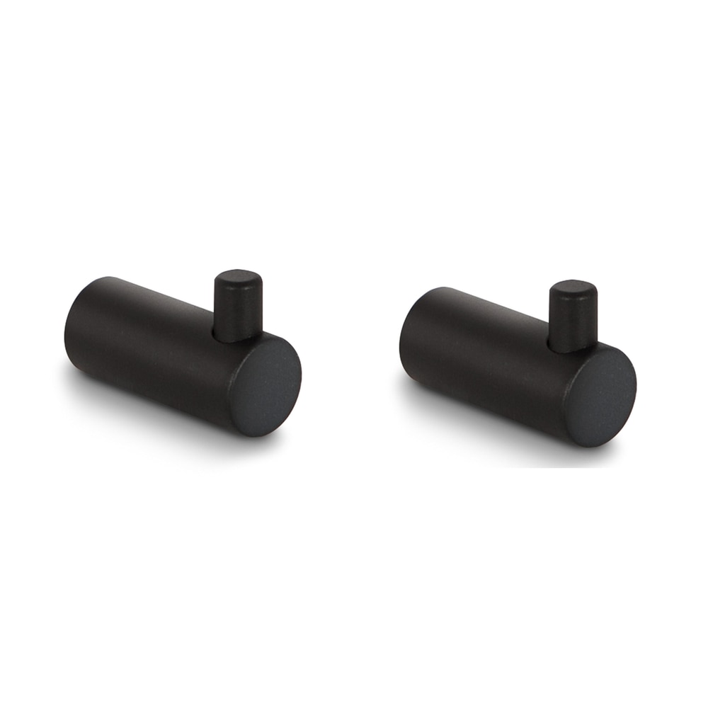 Imagen 1 de Set de 2 perchas individuales Amsterdam Beltrán - Negro Negro