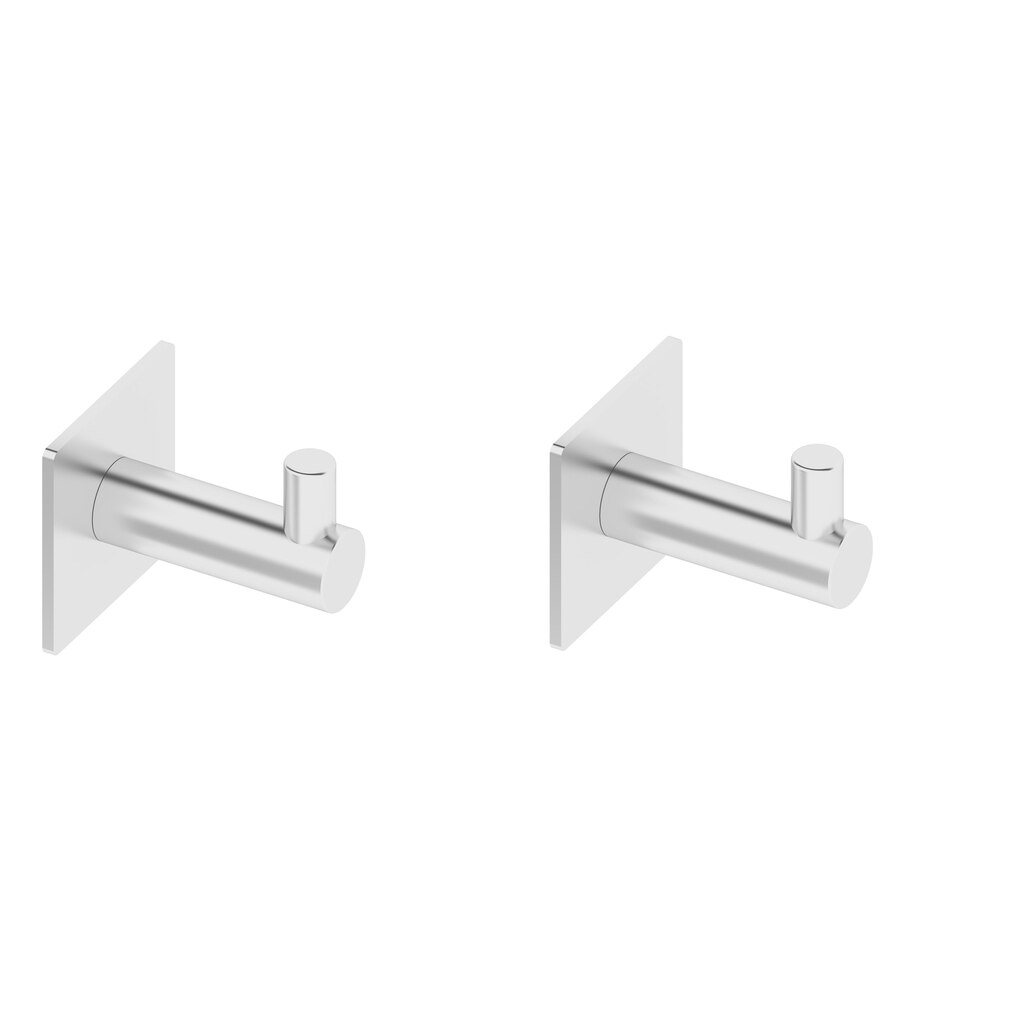 Imagen 1 de Set de 2 perchas individuales Amsterdam Adhesivo Beltrán - Inox Inox