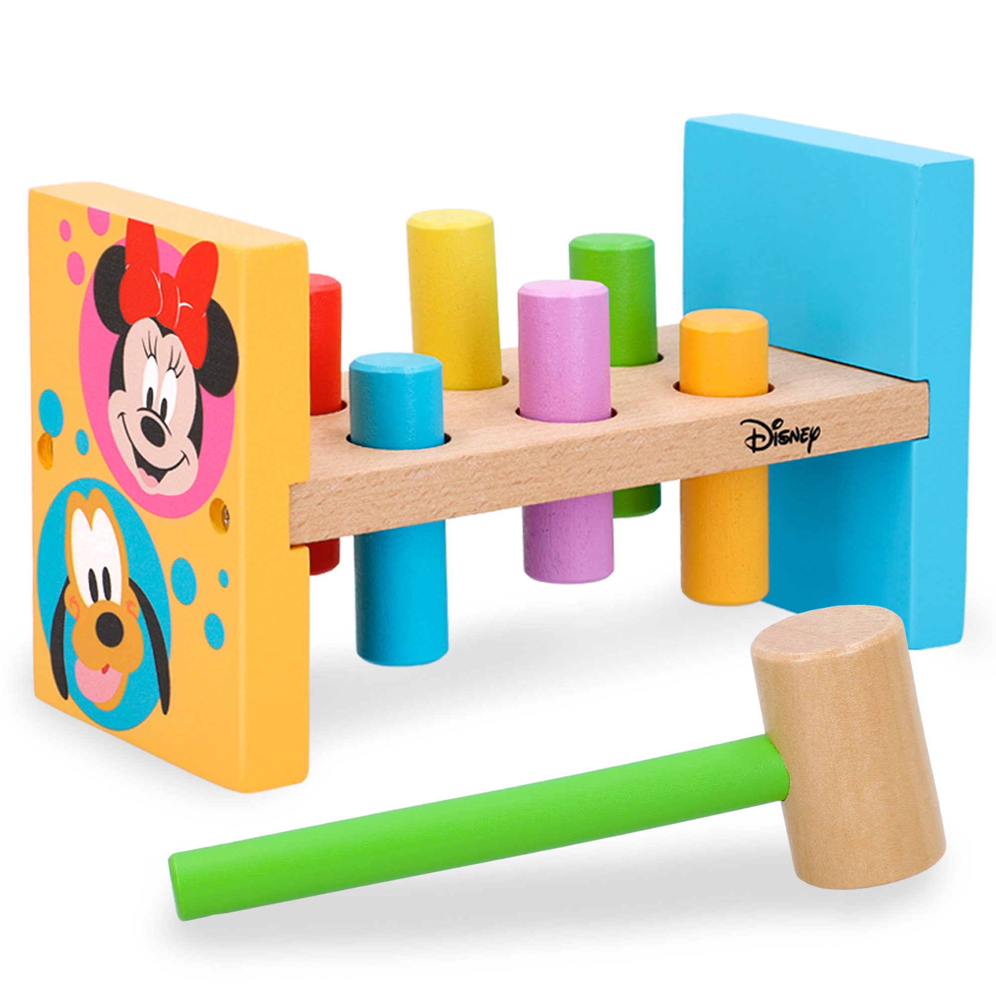 Imagen 0 de Disney Juego martillo y bloques de madera WOOMAX