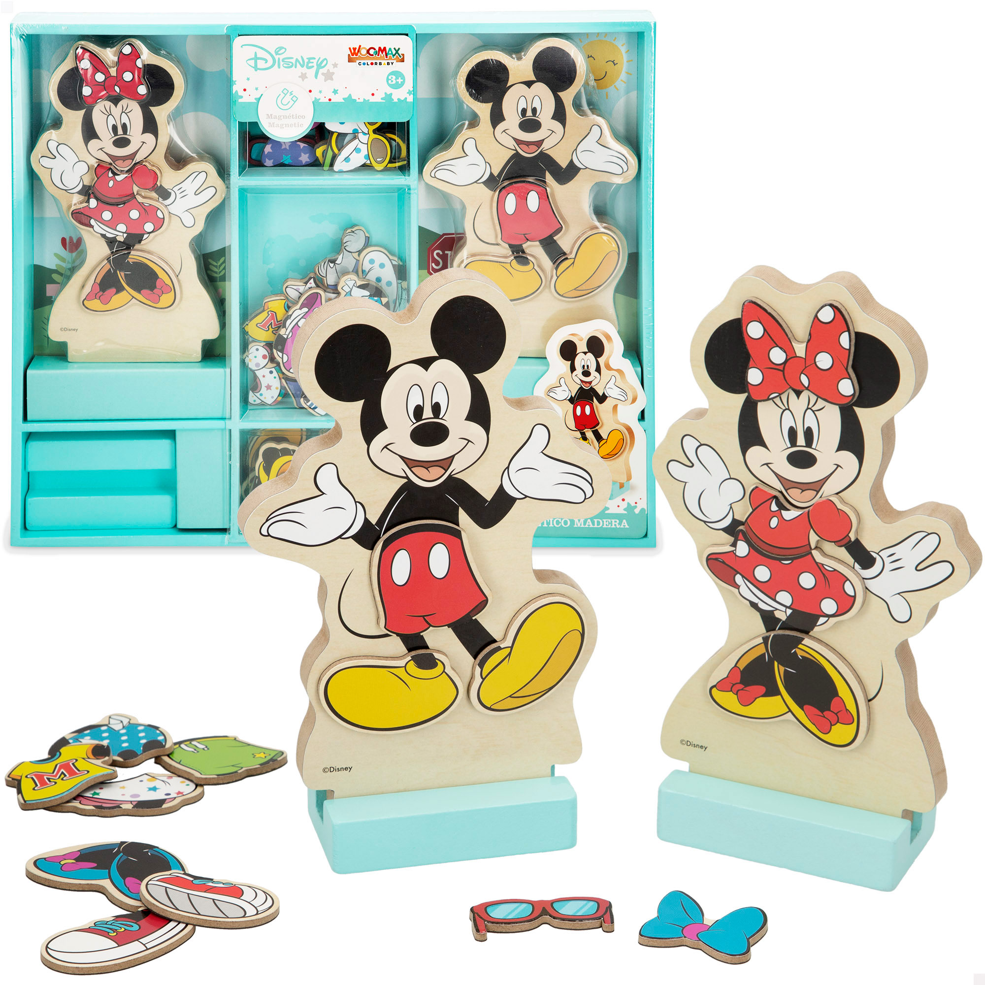 Imagen 0 de Disney Juego magnético vestidos WOOMAX