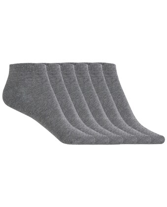 Pack 6 Pares Calcetines Largos Youngly – Algodón Suave, Talla 4-6