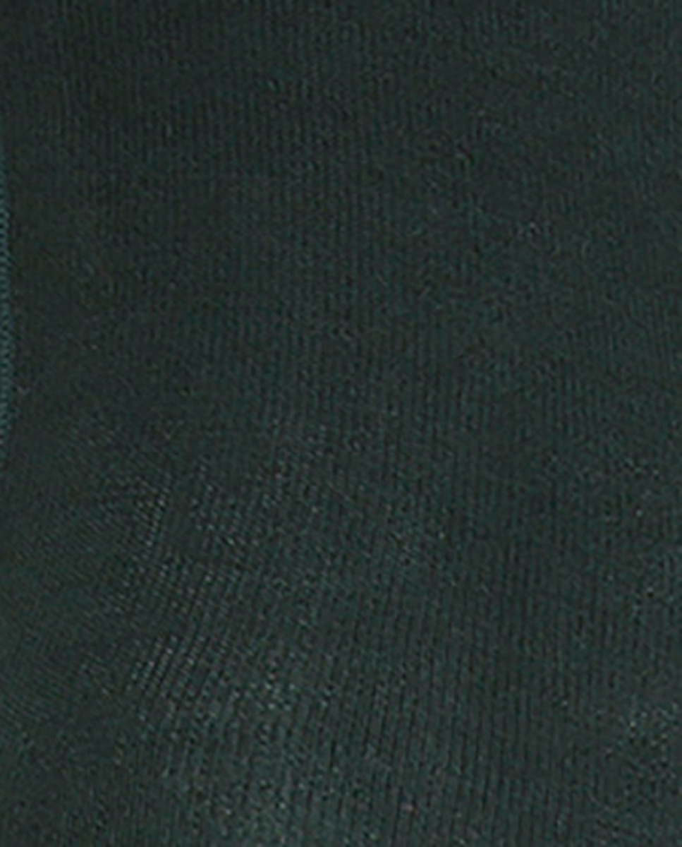 Pack de 2 leotardos de bebé de algodón lisos - Punto Blanco - Verde oscuro Verde oscuro-2