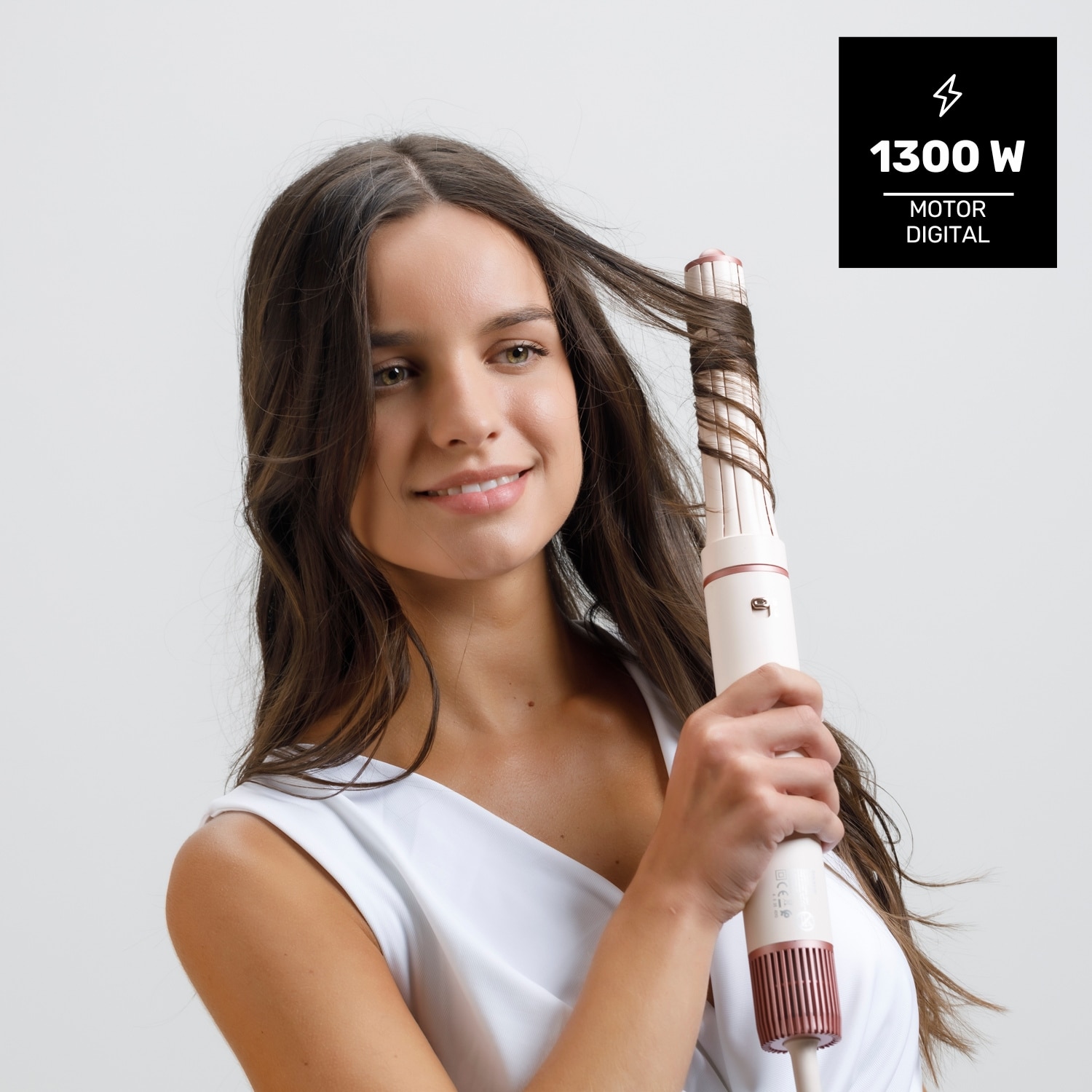 Moldeador de pelo Taurus Airwave Digital - Rosa Rosa-2