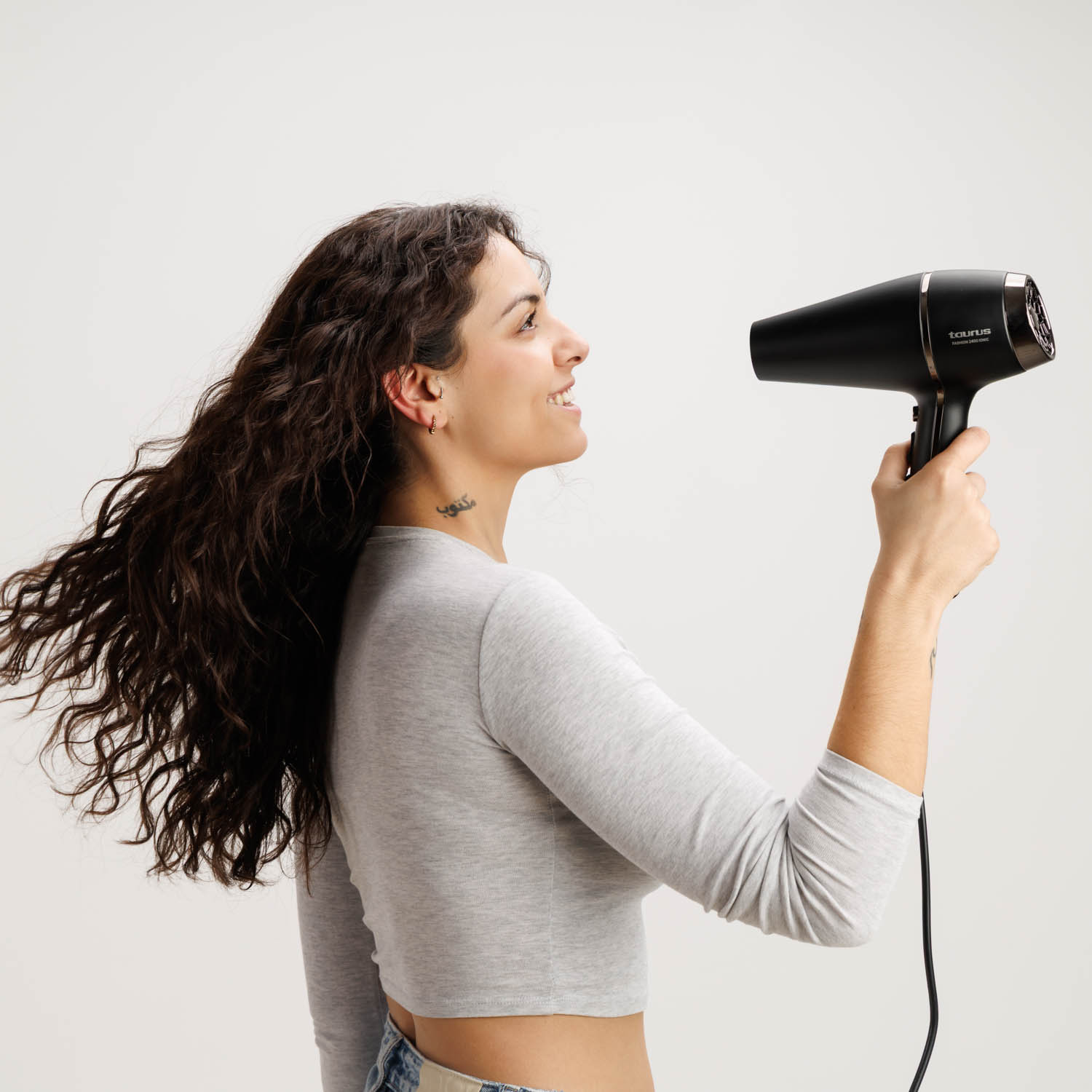Secador de pelo Taurus Fashion 2400 Ionic Motor AC - Negro Negro-5