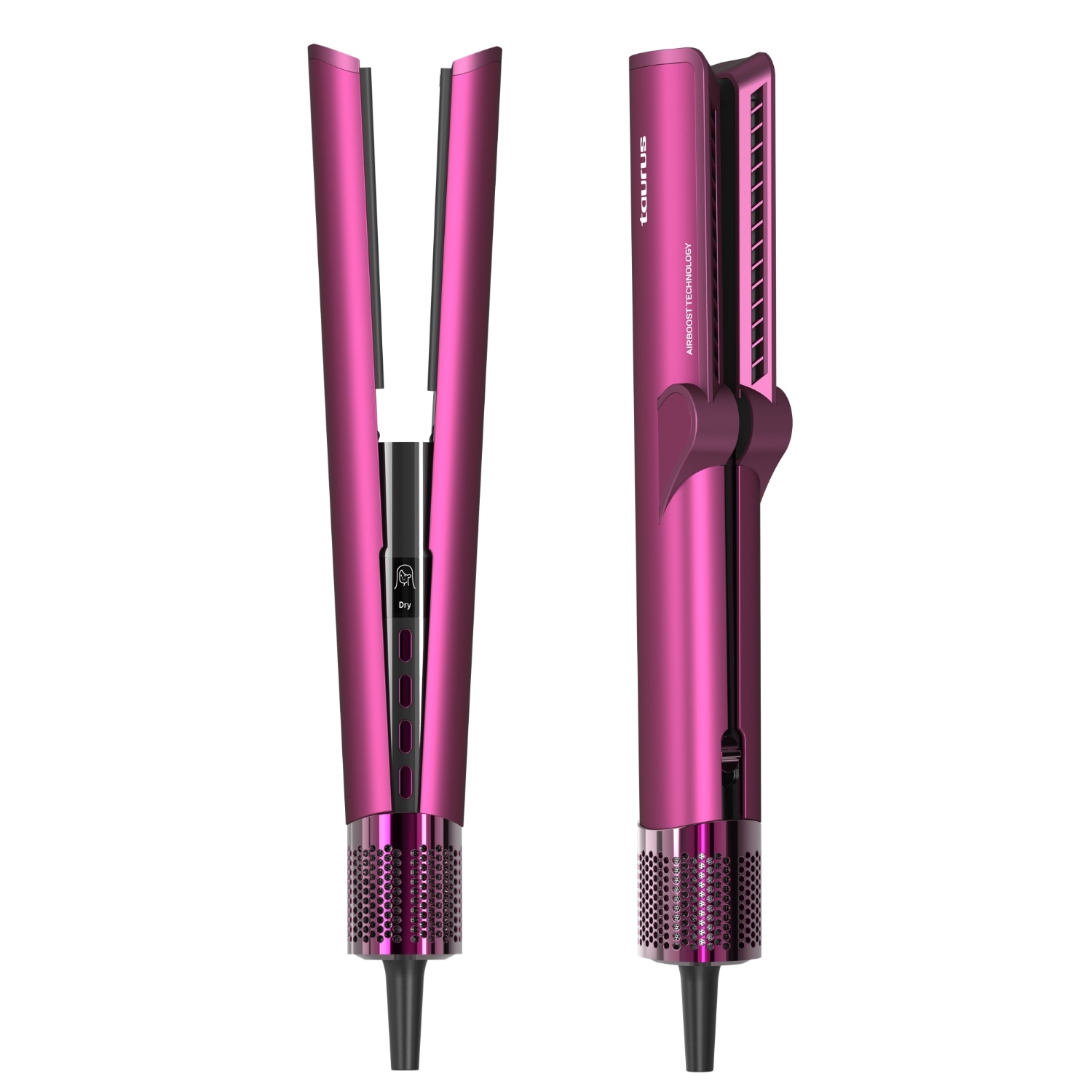 Imagen 1 de Plancha de pelo Taurus Slimlook Duo Aire Caliente Fucsia