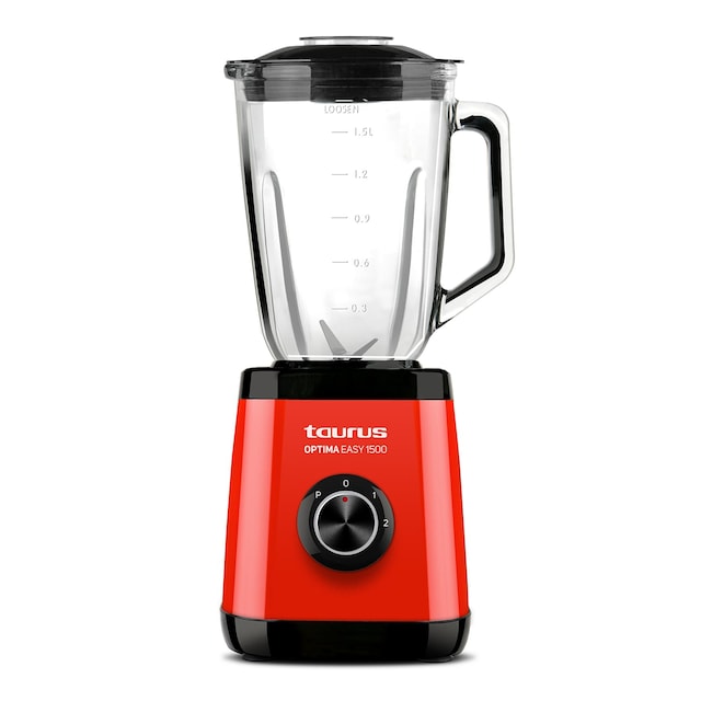 Imagen 0 de Batidora de Vaso Taurus Optima Easy 1500 rojo
