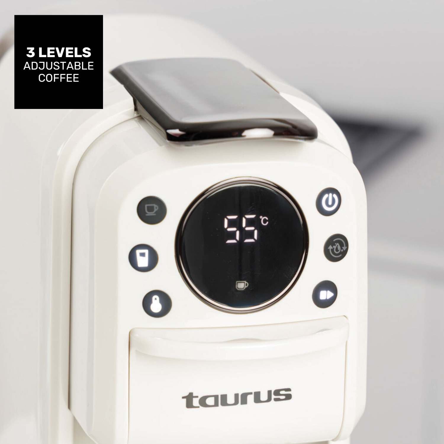 Cafetera Espresso manual Taurus Moka Bari 20 bares - Crema Crema-5