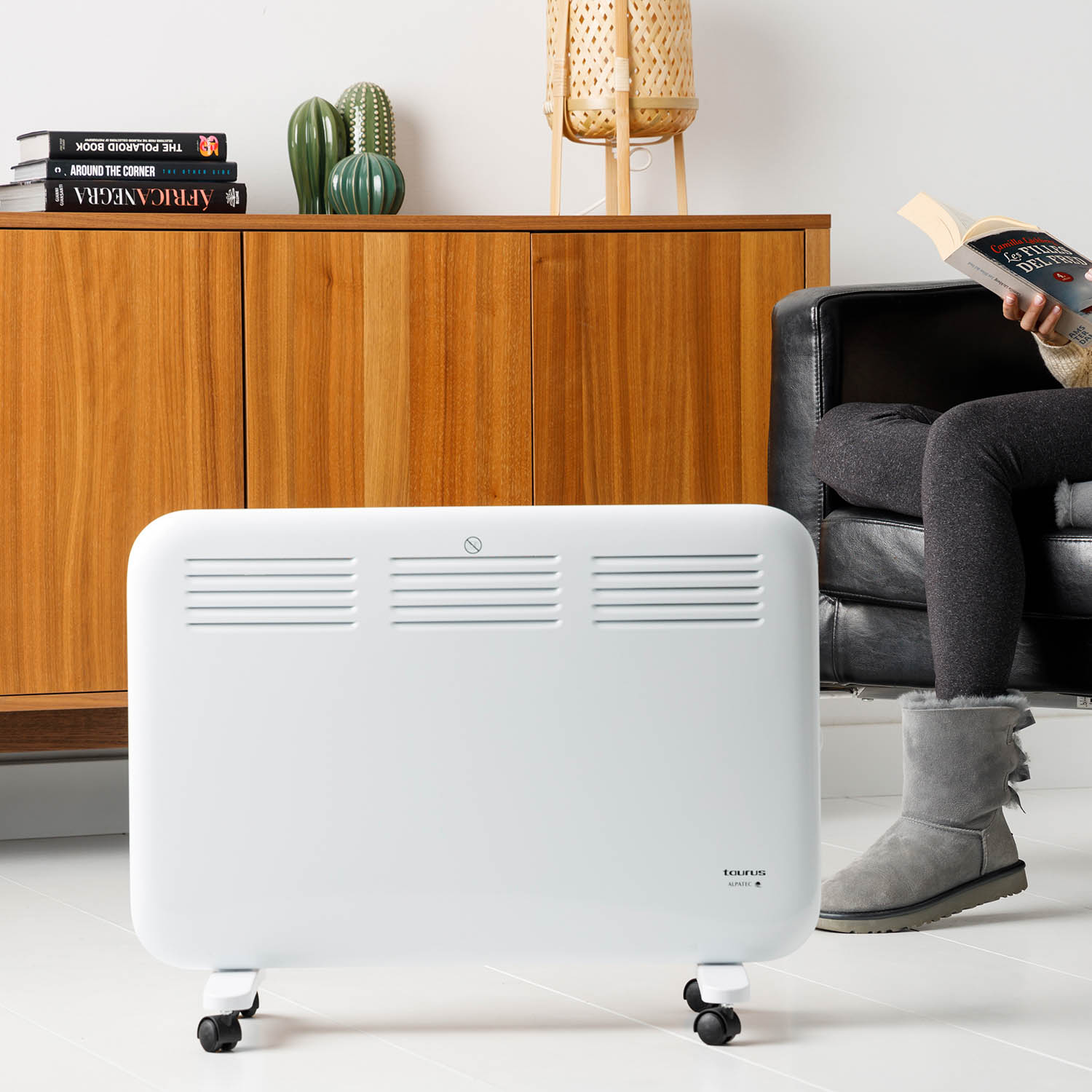 Convector eléctrico Taurus Alpatec CHTA 1500 Radiador Estufa - Blanco Blanco-6