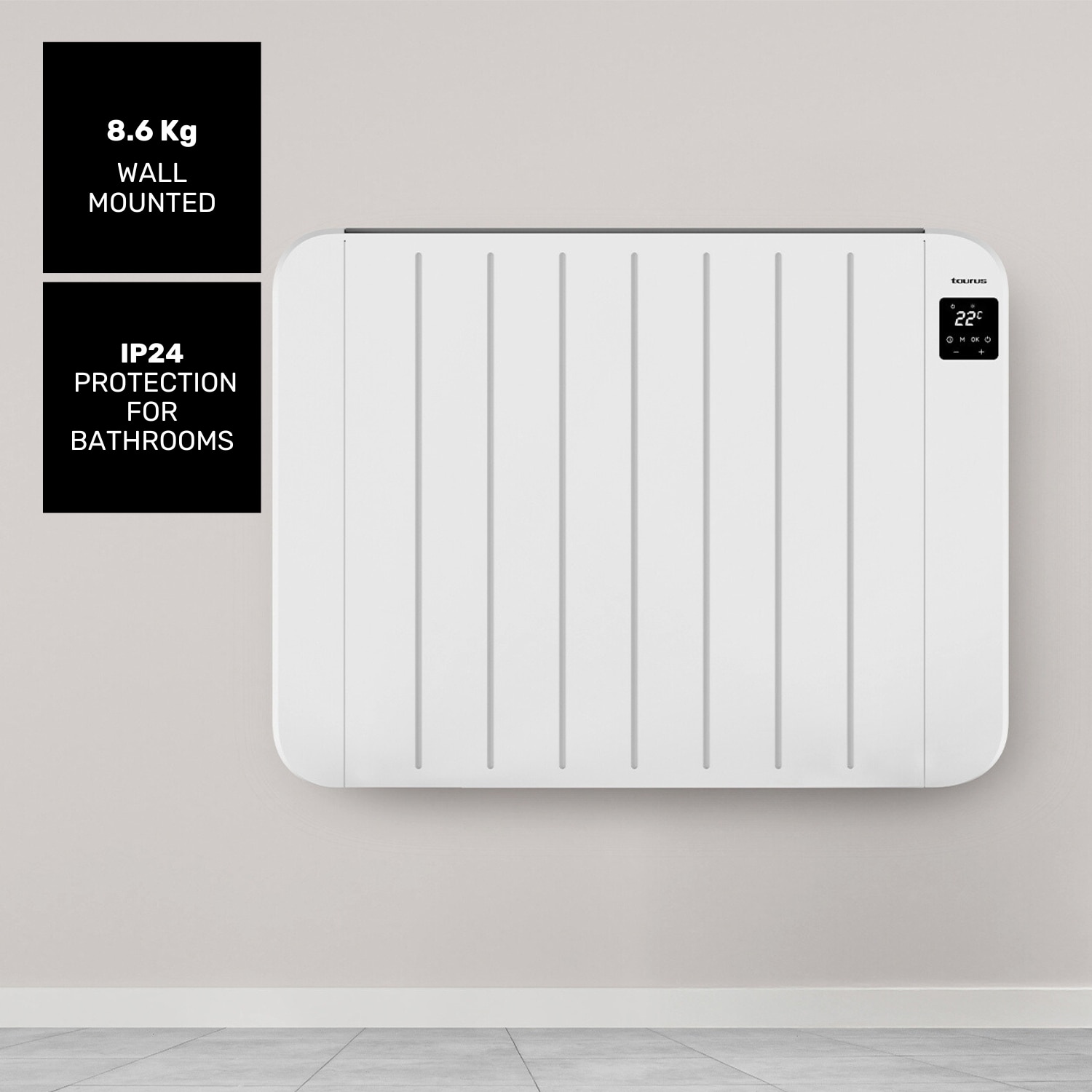 Emisor térmico Taurus Nepal 2000W - Blanco Blanco-6