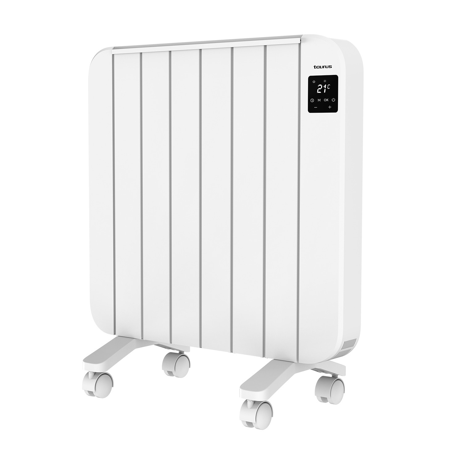 Imagen 0 de Emisor térmico de aluminio Taurus Persia 1500 TT1502 con 6 elementos Blanco