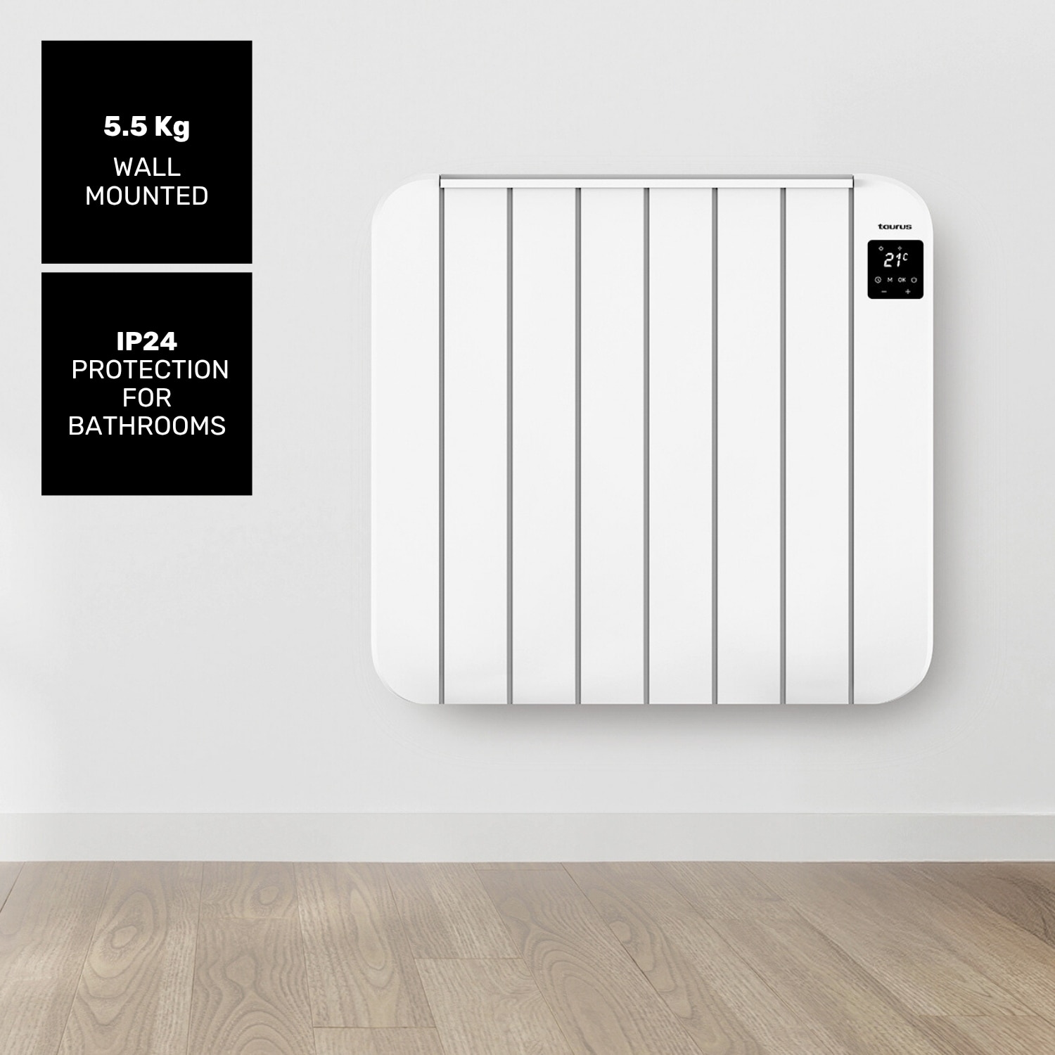 Emisor térmico de aluminio Taurus Persia 1500 TT1502 con 6 elementos - Blanco Blanco-6