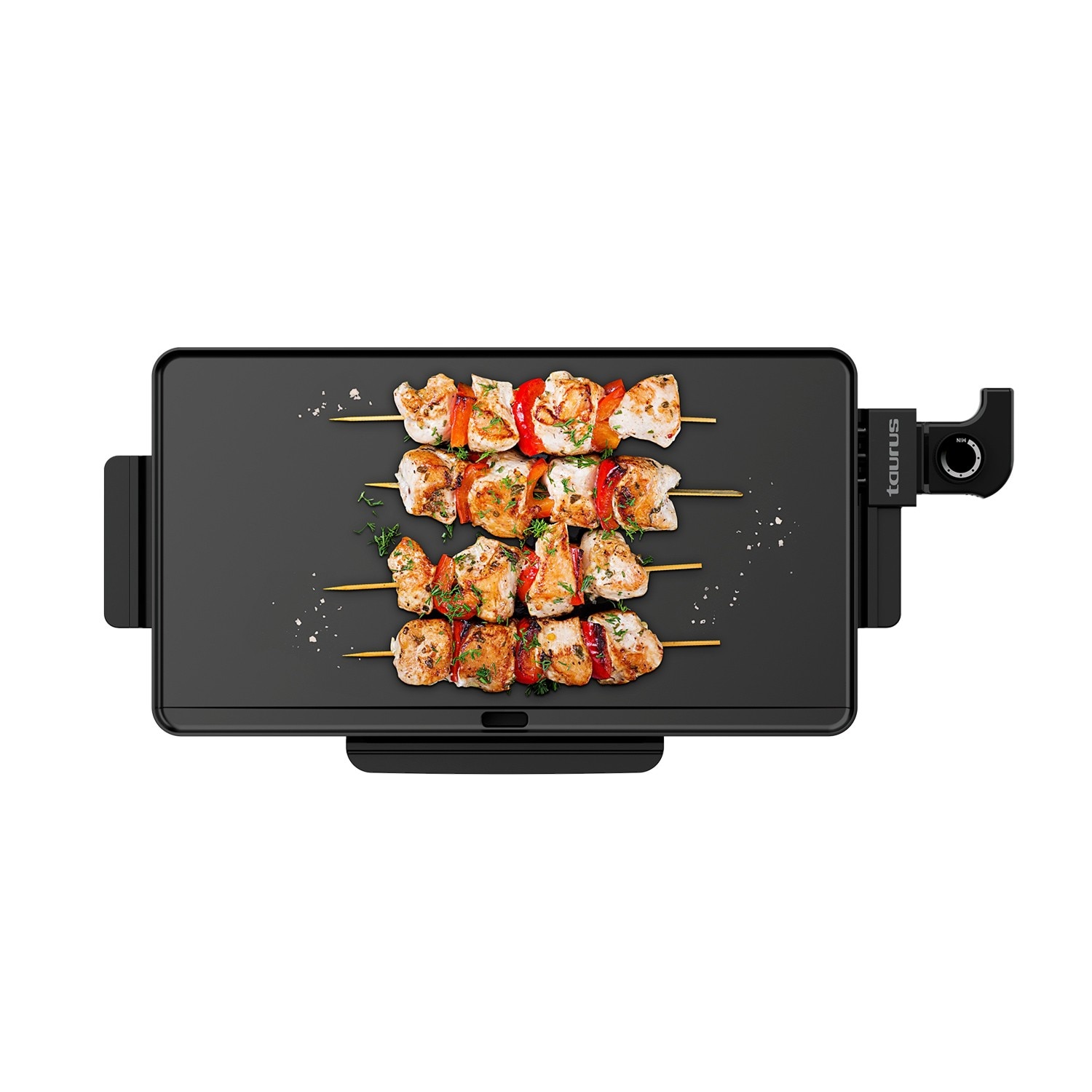 Chapa Grelhar Lisa e Extra Grande Taurus Steakmax 2200, 2200W Preto-2