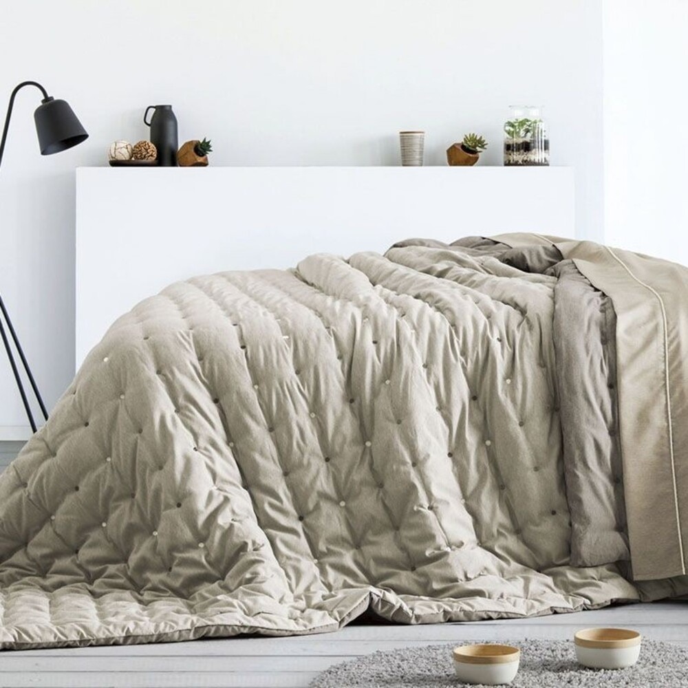 Imagen 2 de Edredón duvet Anuanu Manterol - Beige Cama 135 cm Beige