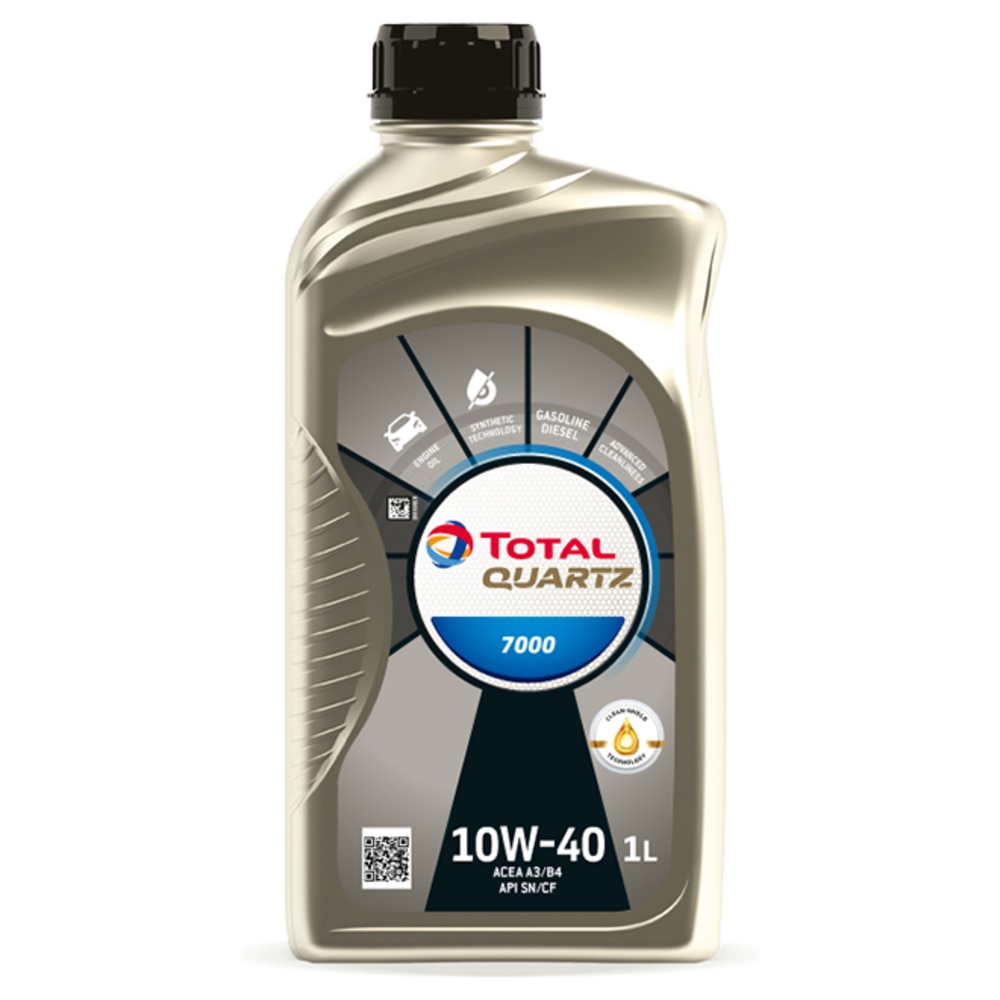 Imagen 0 de Aceite de coche Quartz 7000 10W40 1L Total