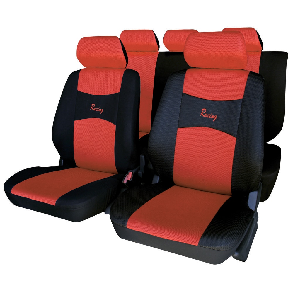 Funda de asientos de coche CarFactory Rojo-2