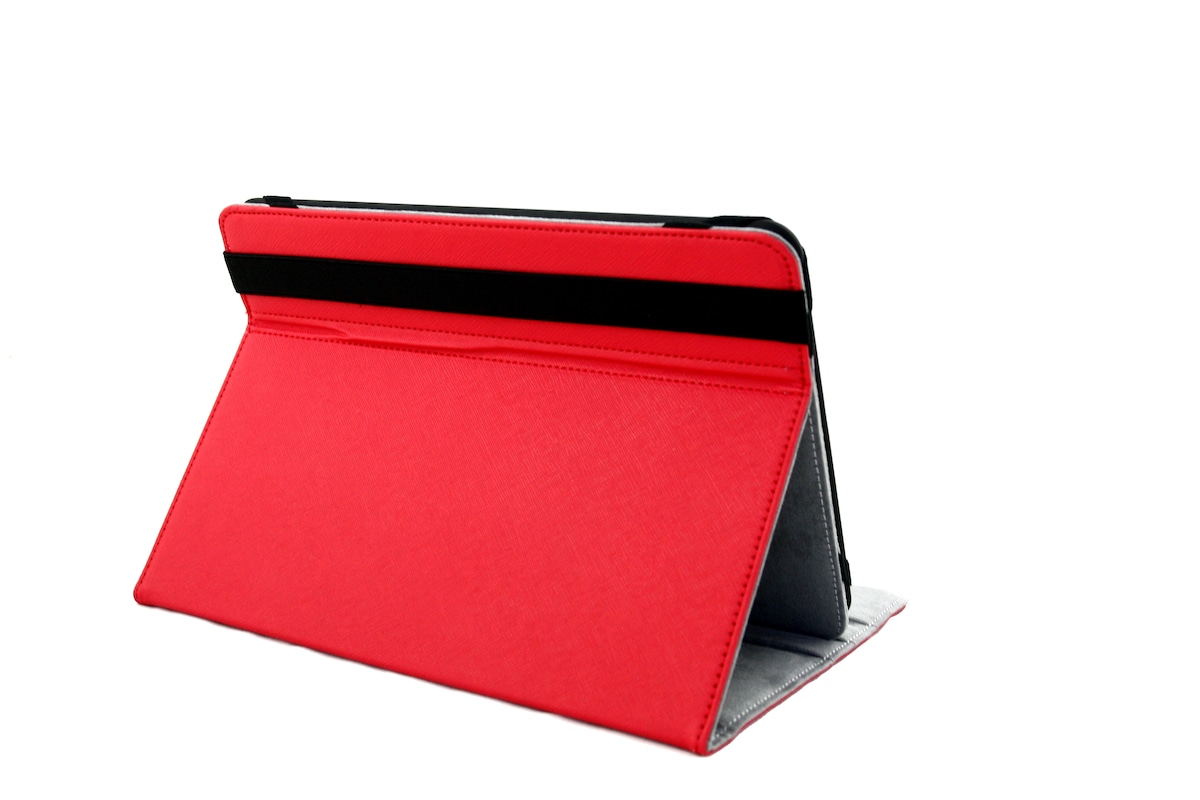 Funda Universal Basic Silver HT para tablet de 9 a 10.4 Rojo-1