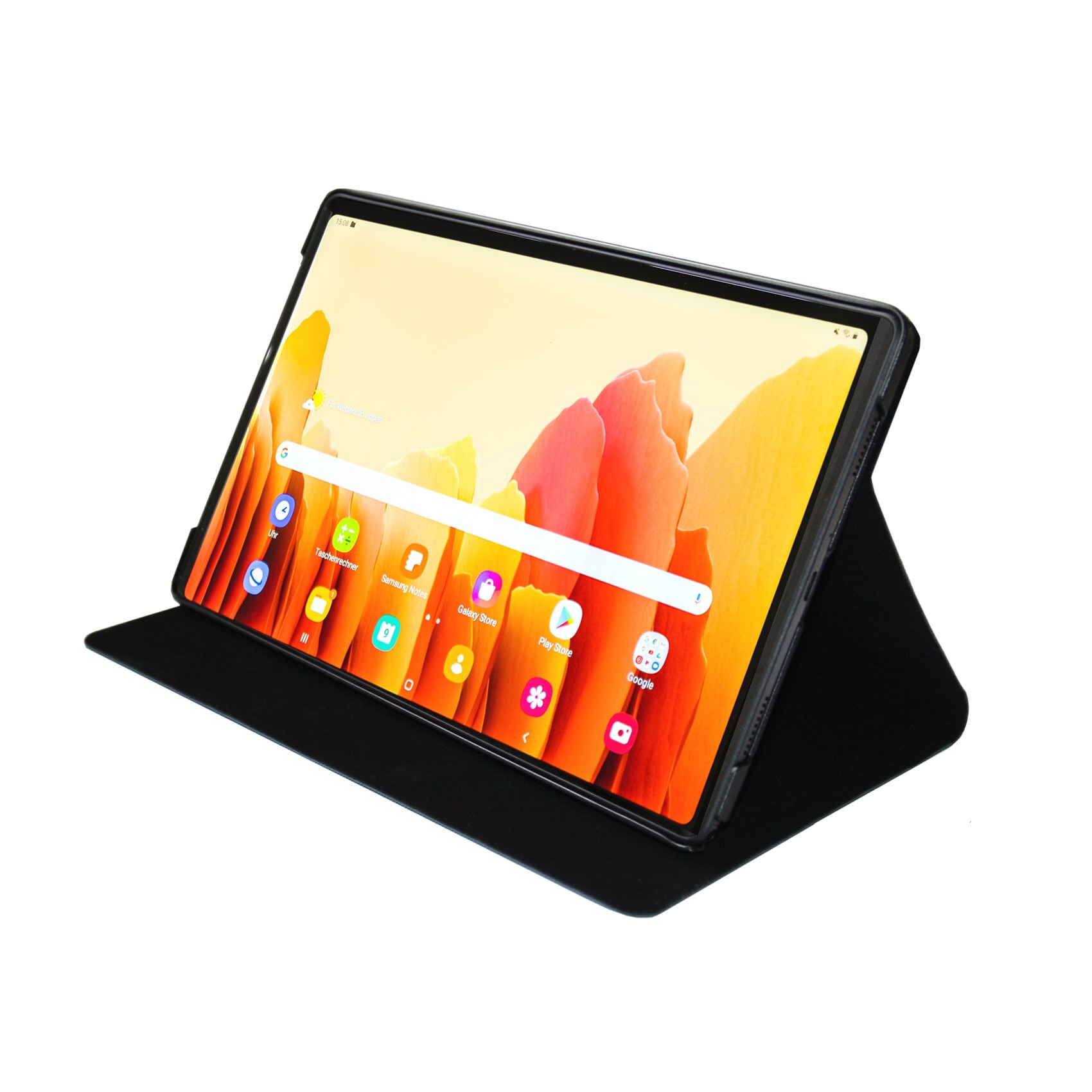 Imagen 0 de Funda Silver HT para tablet Samsung TAB A 2019 Wave (T510/T515) Negro