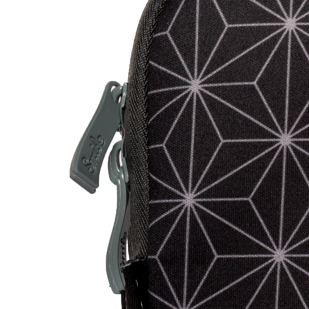 Funda Smile Sleeve iPad, tablet y portátil neopreno hasta 11 pulgadas estampado japonés Neo Nipon Asanoha - Azul Azul-3