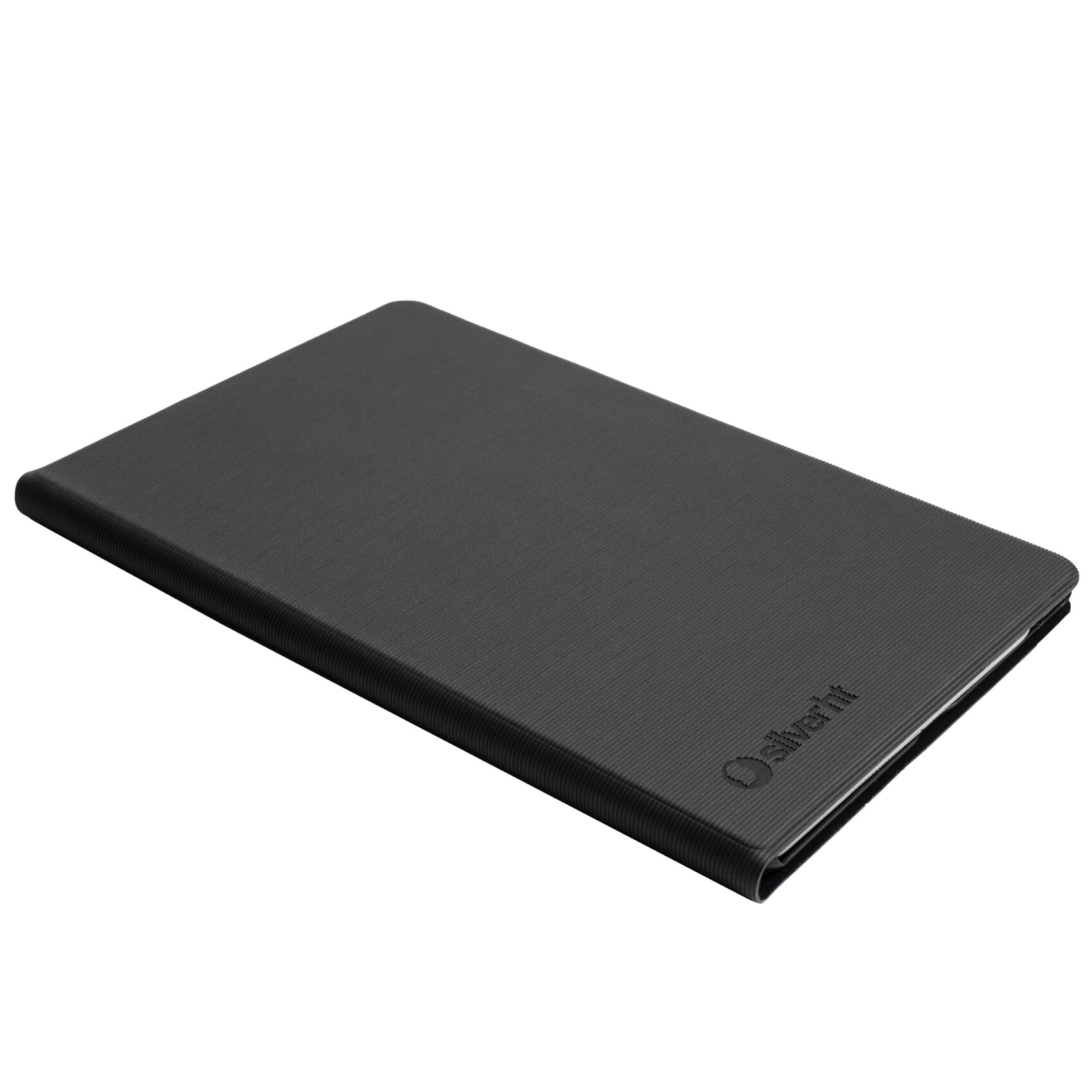 Funda tablet Silver HT para Samsung Tab A9 de 8,7 Pulgadas Wave Black con función Soporte - Negro Negro-3