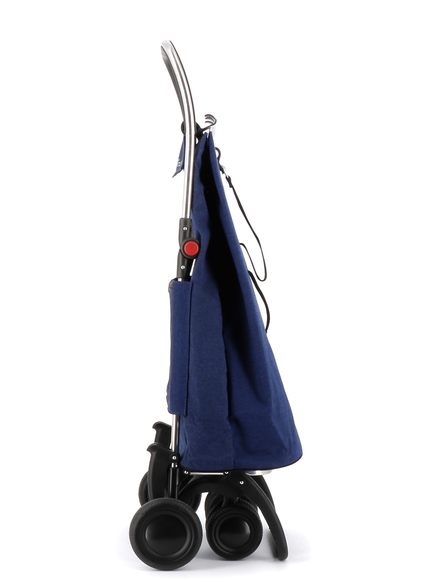 Imagen 2 de Carro de la compra EcoSak 4 Ruedas 2 Giratorias Plegable Rolser - Azul marino Azul marino