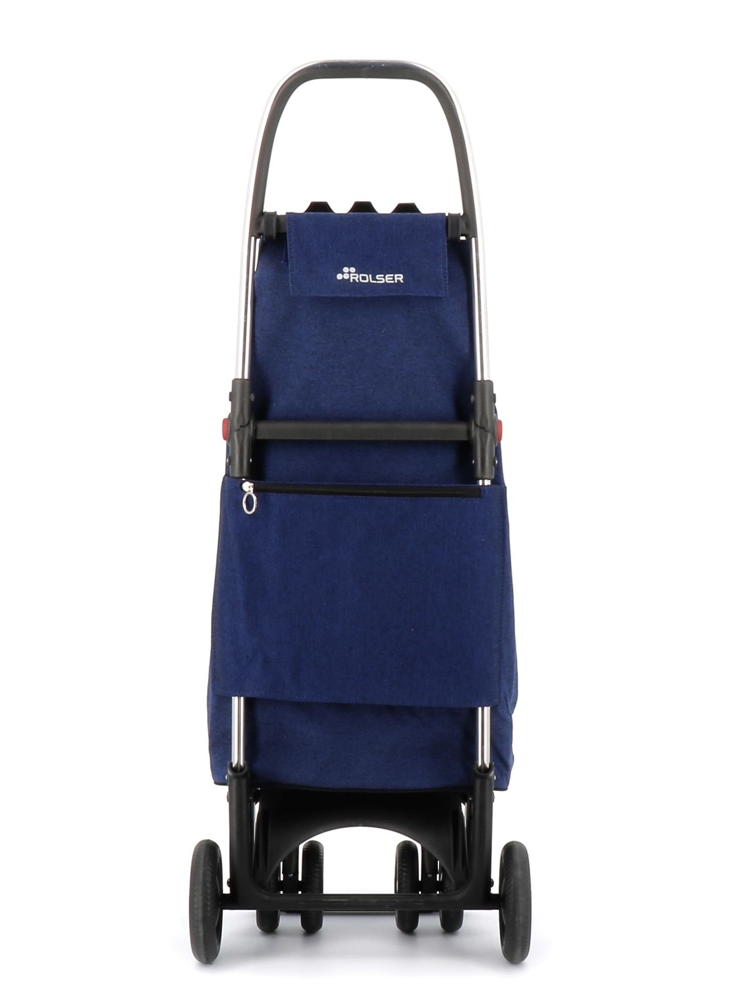 Imagen 3 de Carro de la compra EcoSak 4 Ruedas 2 Giratorias Plegable Rolser - Azul marino Azul marino