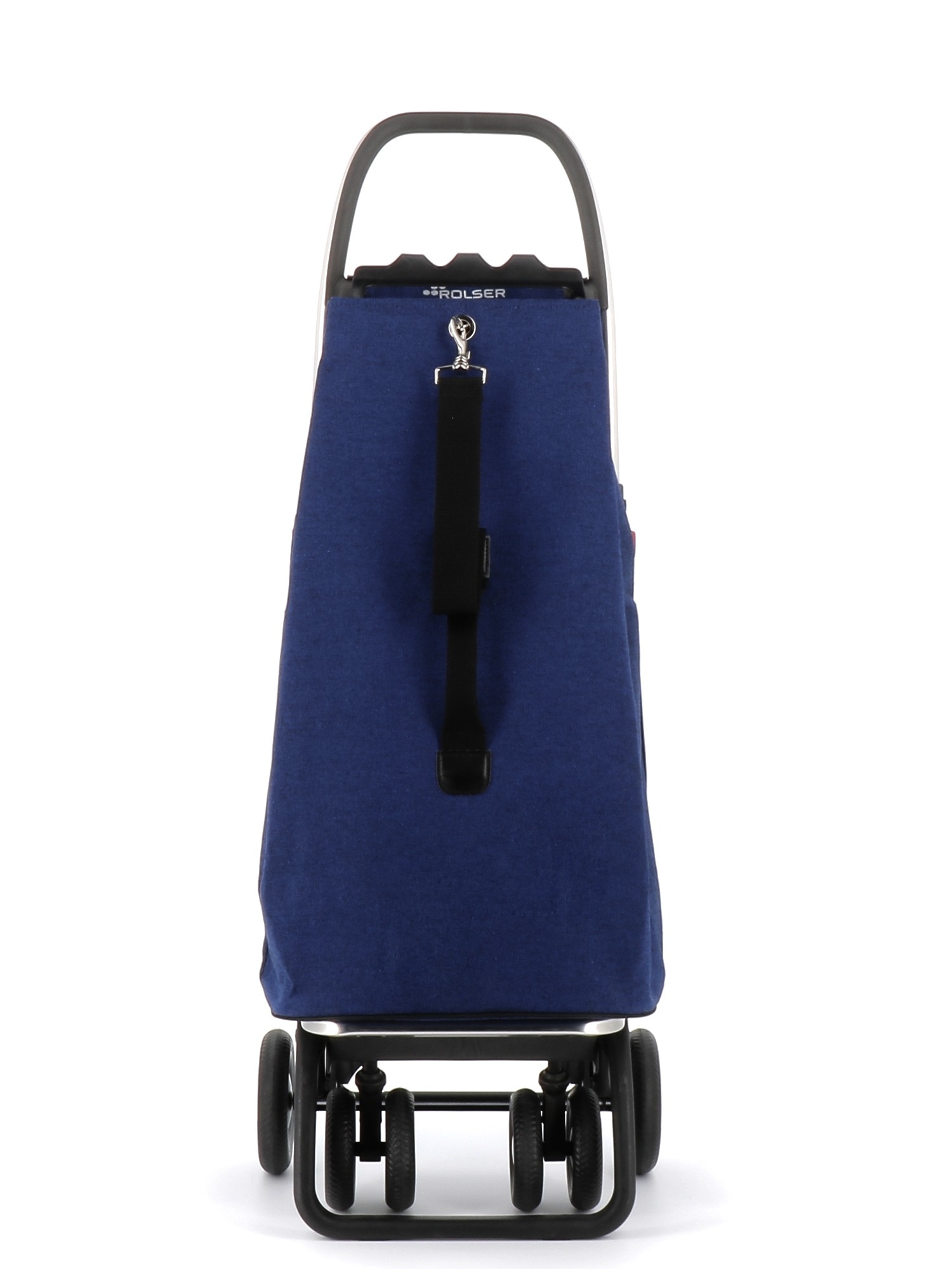 Imagen 4 de Carro de la compra EcoSak 4 Ruedas 2 Giratorias Plegable Rolser - Azul marino Azul marino