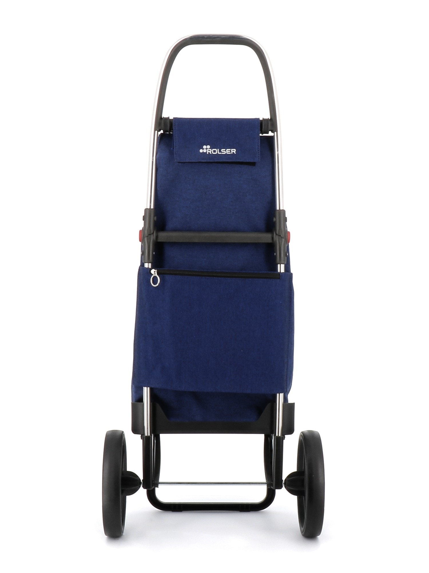 Imagen 3 de Carro de la compra EcoSak 2 Ruedas Grandes Plegable Rolser - Azul marino Azul marino