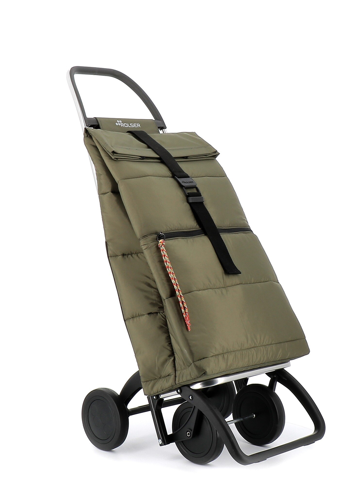 Imagen 5 de Carro de la compra Big Polar 4 Ruedas Rolser - Kaki Kaki