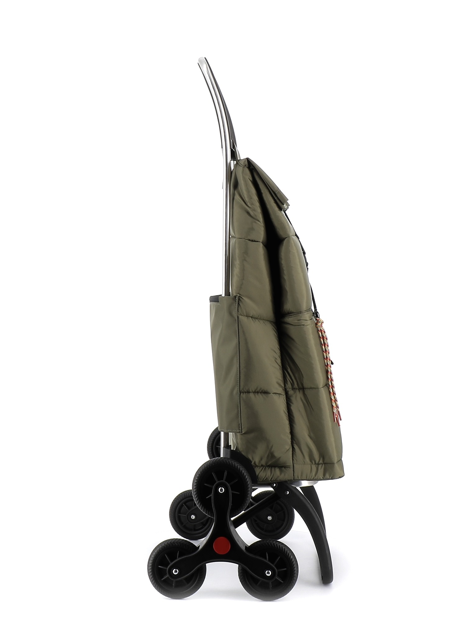 Imagen 2 de Carro de la compra Big Polar 6 Ruedas Sube Escaleras Rolser - Kaki Kaki