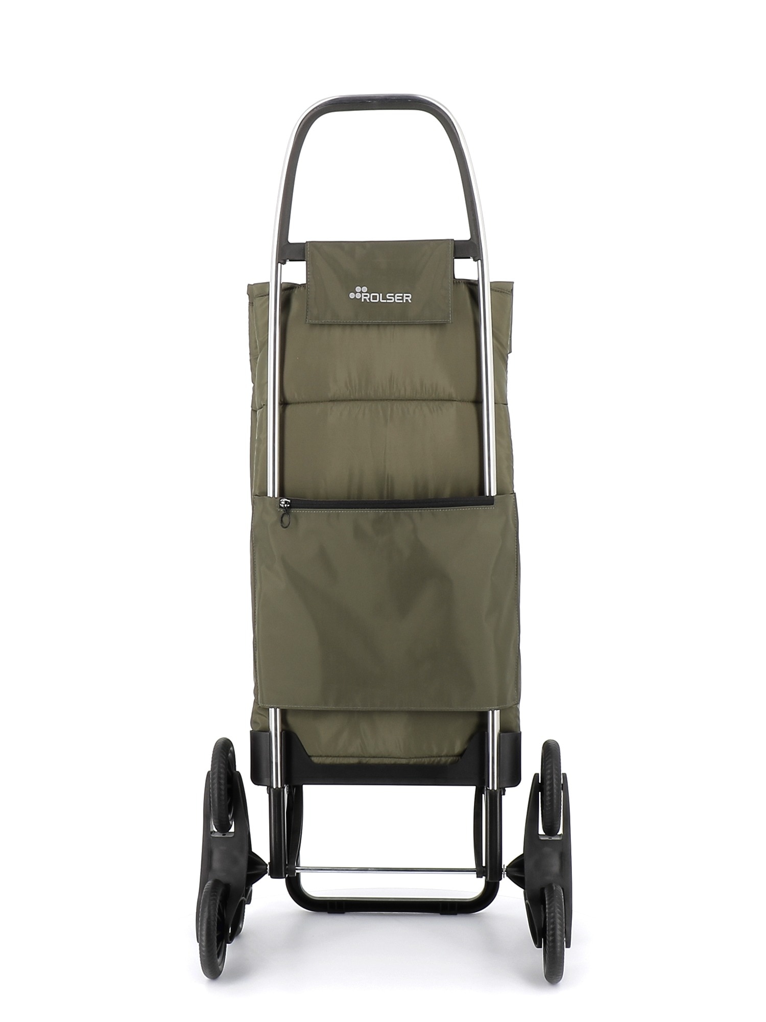 Imagen 3 de Carro de la compra Big Polar 6 Ruedas Sube Escaleras Rolser - Kaki Kaki