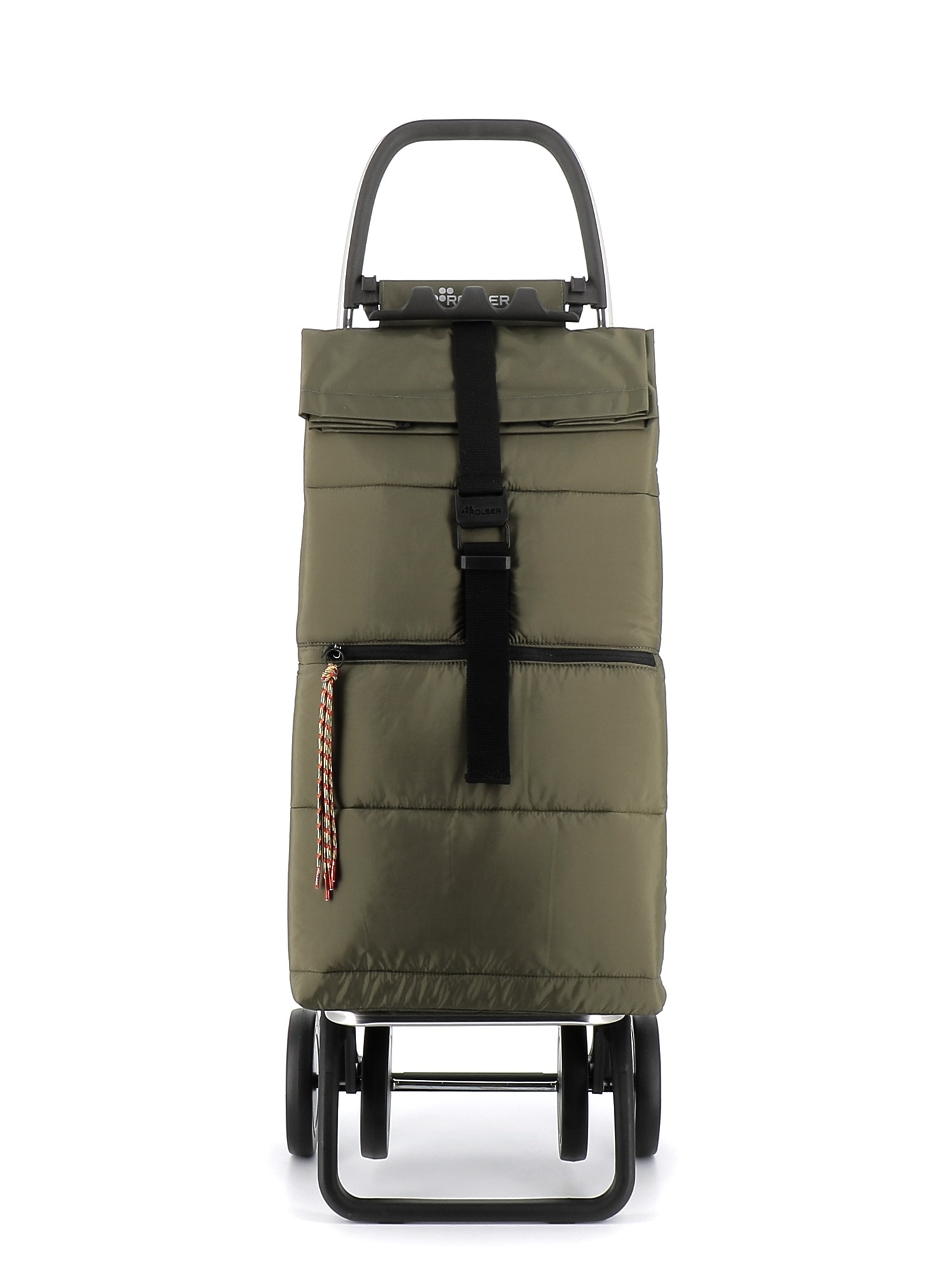 Imagen 4 de Carro de la compra Big Polar 4 Ruedas Plegable Rolser - Kaki Kaki