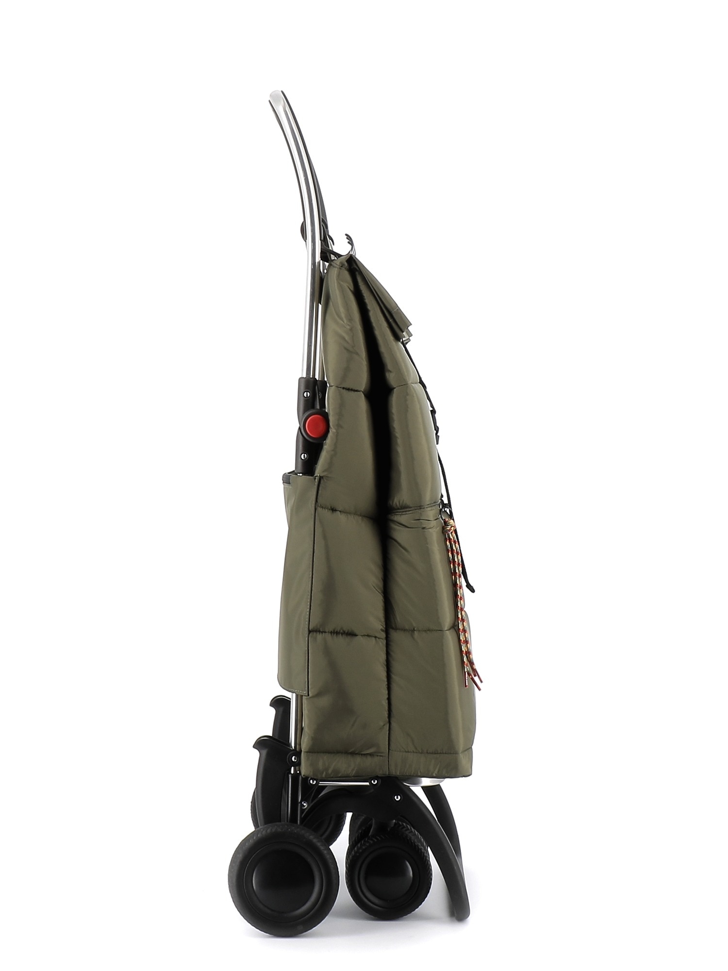 Imagen 2 de Carro de la compra Big Polar 4 Ruedas 2 Giratorias Plegable Rolser - Kaki Kaki