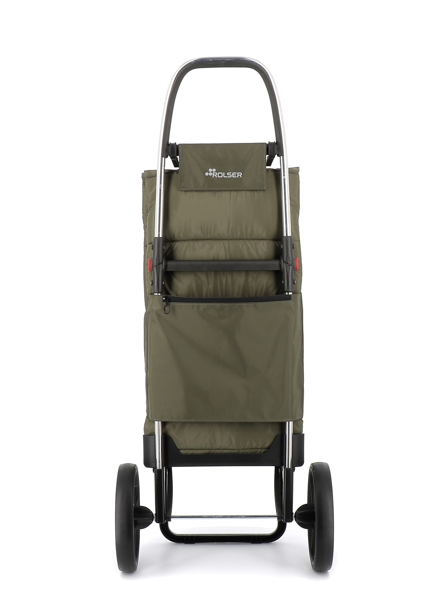Imagen 3 de Carro de la compra Big Polar 2 Ruedas Grandes Plegable Rolser - Kaki Kaki
