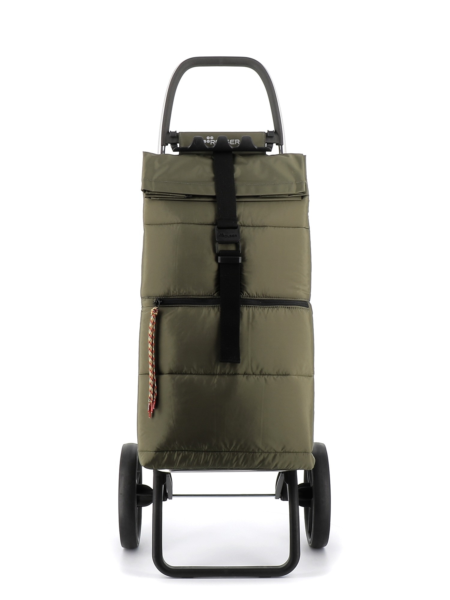 Imagen 4 de Carro de la compra Big Polar 2 Ruedas Grandes Plegable Rolser - Kaki Kaki