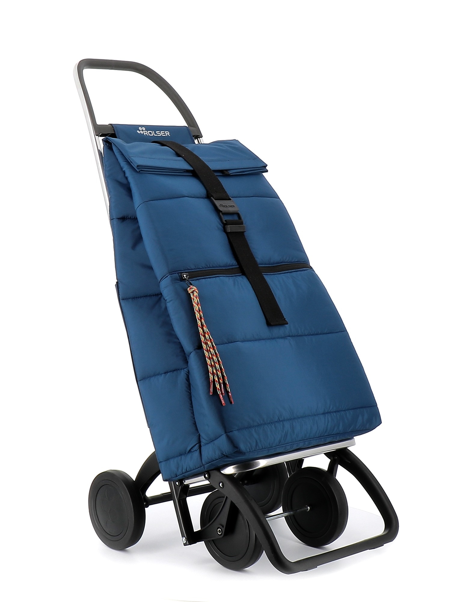 Imagen 5 de Carro de la compra Big Polar 4 Ruedas Rolser - Azul marino Azul marino