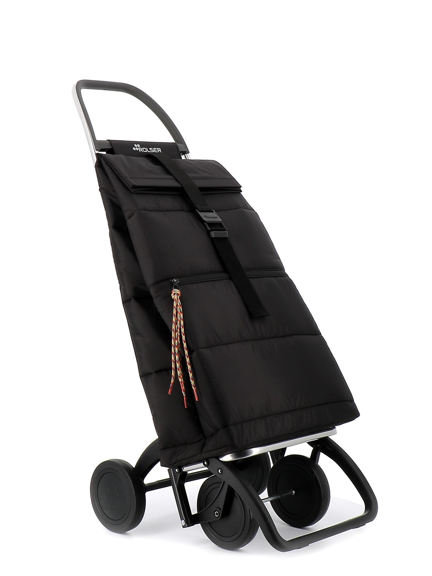 Imagen 5 de Carro de la compra Big Polar 4 Ruedas Rolser - Negro Negro