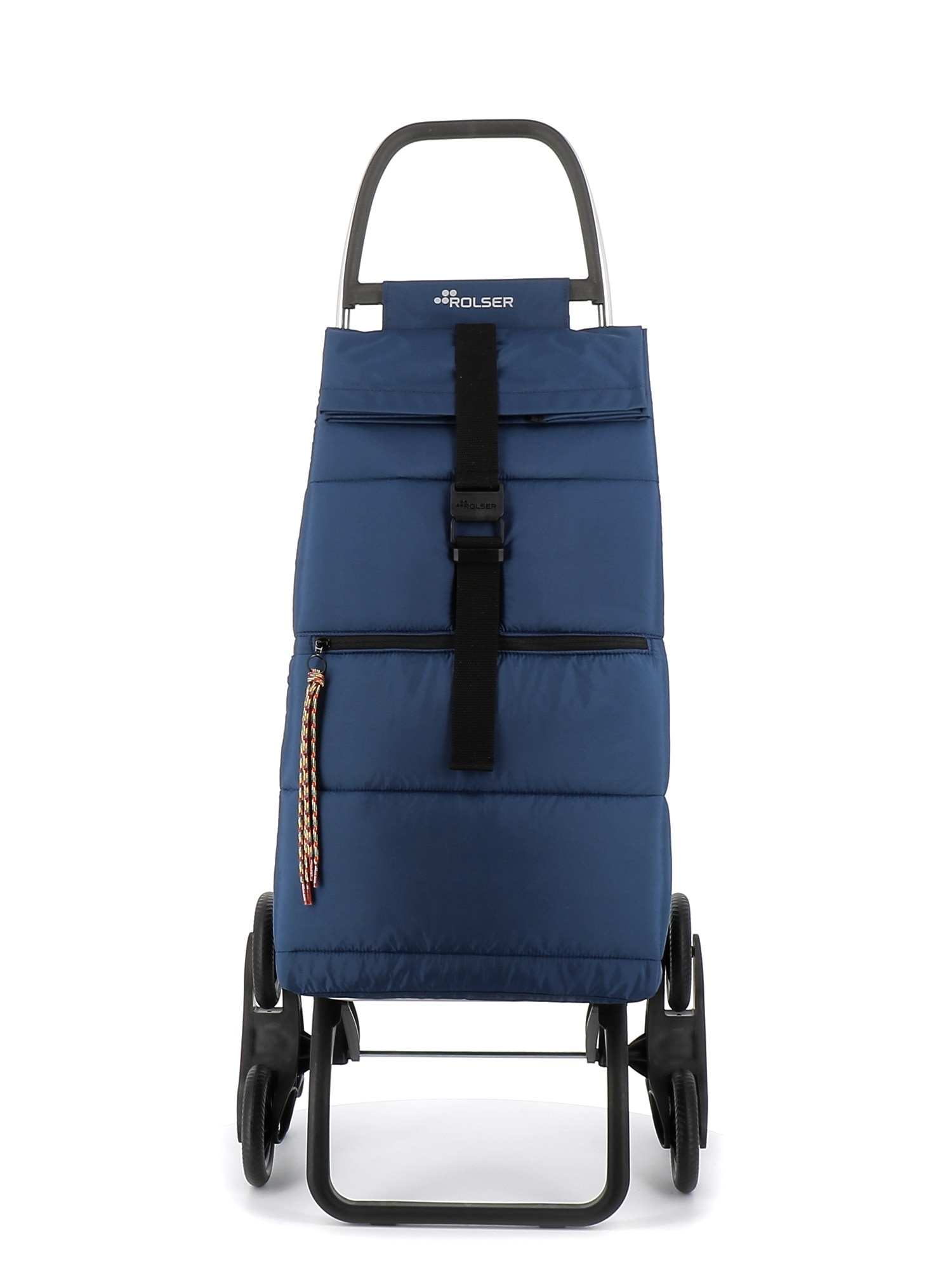 Imagen 4 de Carro de la compra Big Polar 6 Ruedas Sube Escaleras Rolser - Azul marino Azul marino