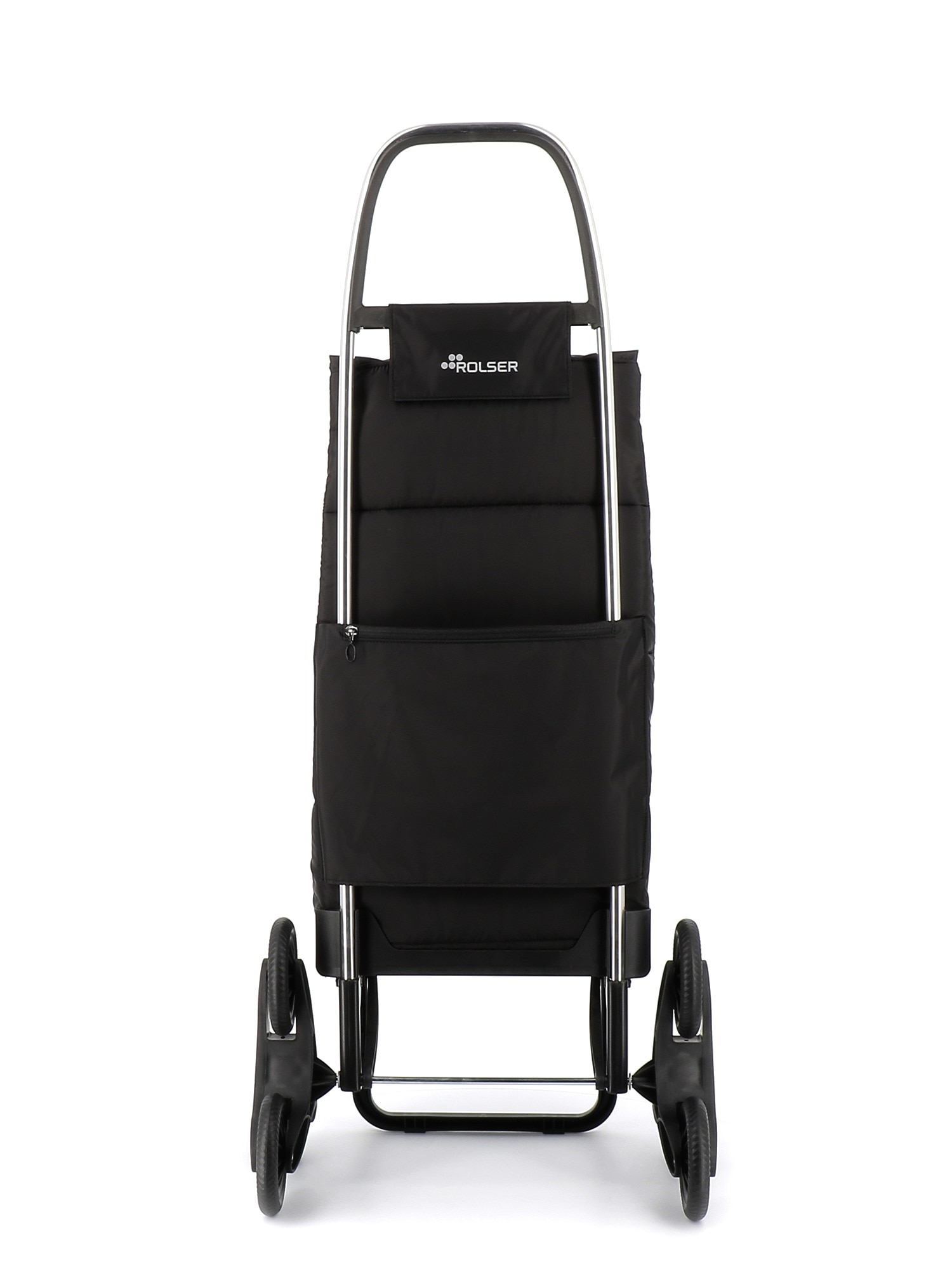 Imagen 3 de Carro de la compra Big Polar 6 Ruedas Sube Escaleras Rolser - Negro Negro