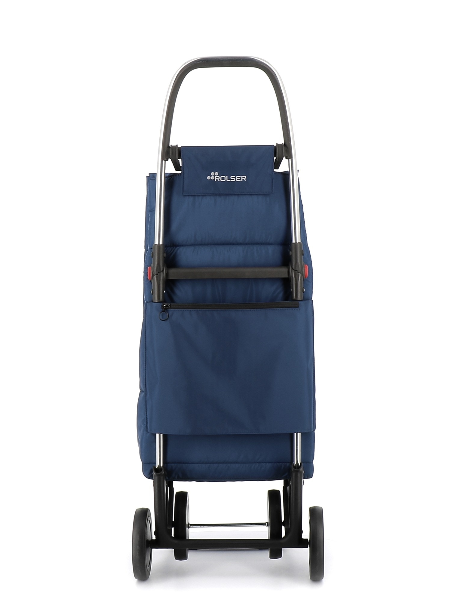 Imagen 3 de Carro de la compra Big Polar 4 Ruedas Plegable Rolser - Azul marino Azul marino