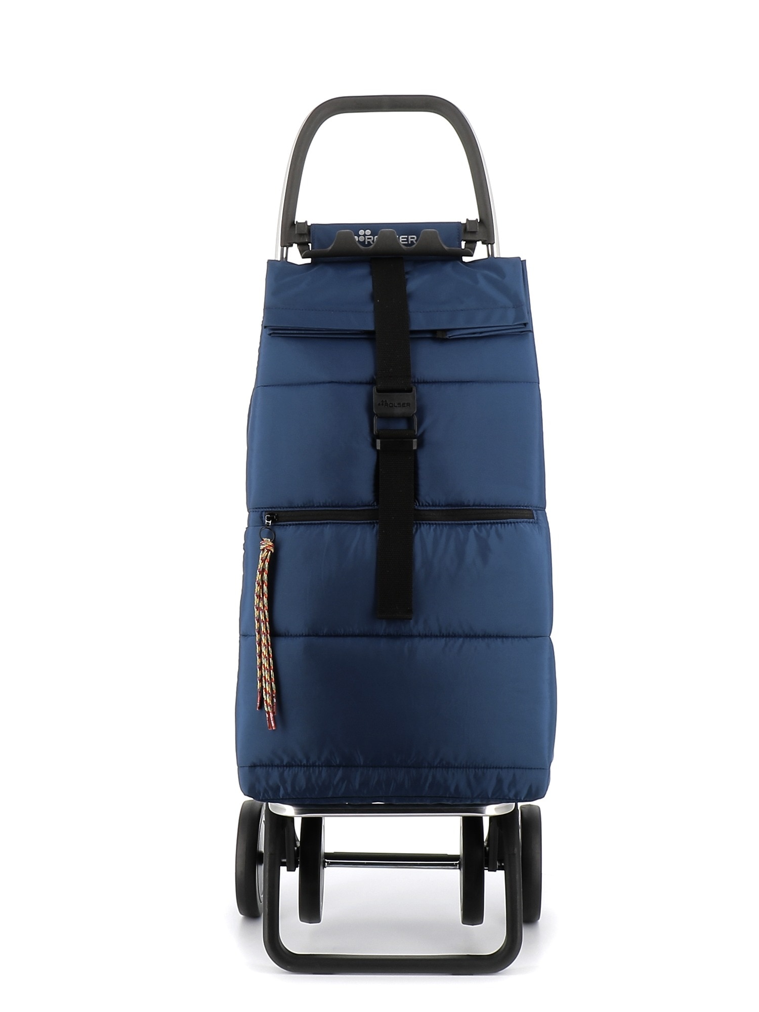Imagen 4 de Carro de la compra Big Polar 4 Ruedas Plegable Rolser - Azul marino Azul marino