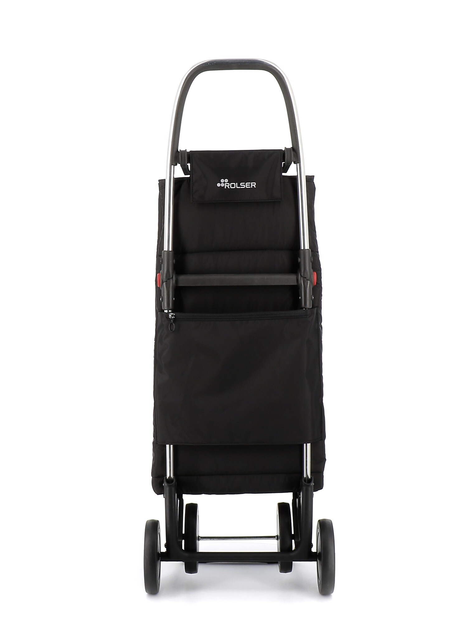 Imagen 3 de Carro de la compra Big Polar 4 Ruedas Plegable Rolser - Negro Negro